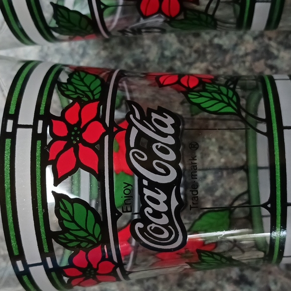 Coca-Cola Glasses set of 2 - Picture 3 of 3